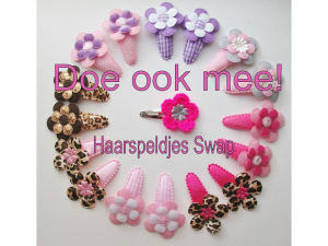 haarspeldjes swap