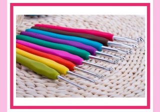 Haaknaalden set: 9 verschillende ergonomische haaknaalden Haaknaalden set kopen