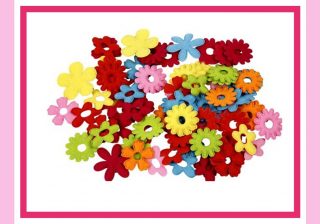 Bloemetjes van vilt bloemetjes bloemen van vilt