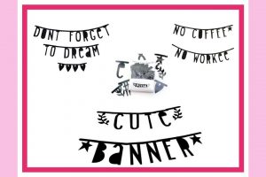 maak je eigen letterslinger