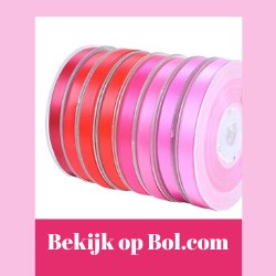 Satijnen lint en band