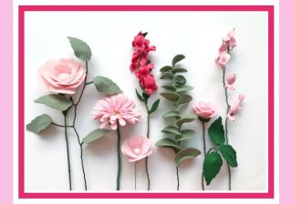Maak je eigen viltboeket: Zelf viltbloeiers maken met de Viltbloemist Academy Maak je eigen viltboeket bloemen vilt