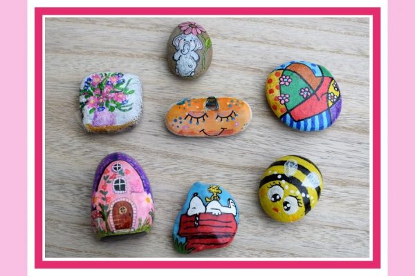 Happy stones voorbeelden: Inspiratie om je stenen te beschilderen Happy stones voorbeelden inspiratie ideeen