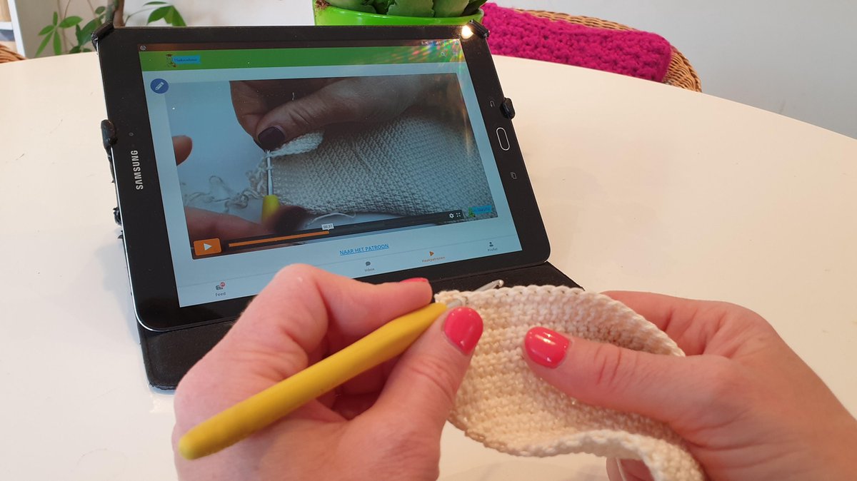Knuffels leren haken beginners