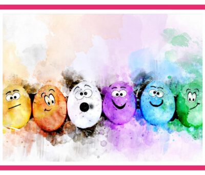 Happy stones maken voor pasen