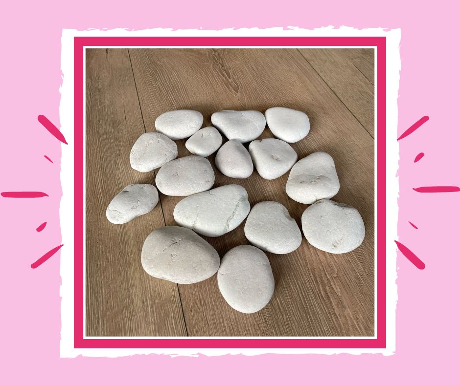 Stenen voor happy stones maken