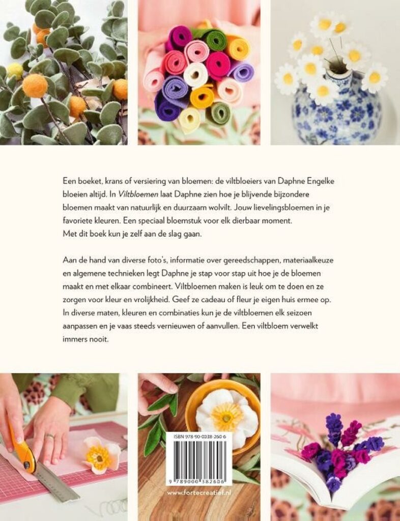 Viltbloemen maken