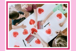 Knutselen voor valentijnsdag