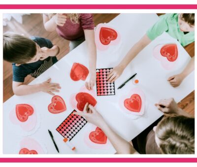 Knutselen voor valentijnsdag