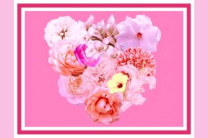 Collage maken bloemen DIY