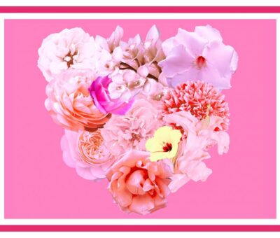 Collage maken bloemen DIY