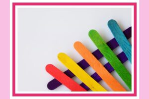 Creatief met ijscostokjes