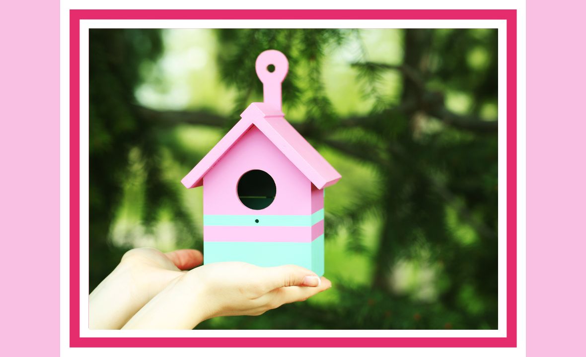 DIY vogelhuisje pimpen verven