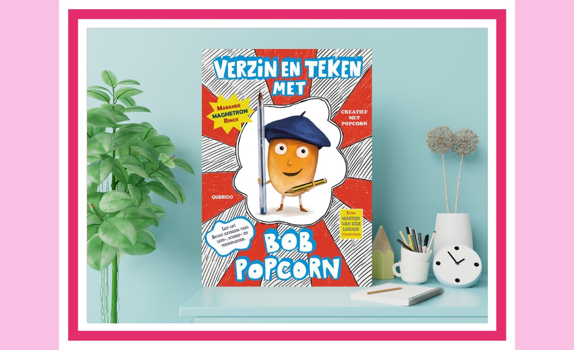 Doeboek voor kinderen Bob Popcorn
