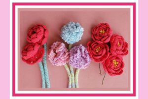 Bloemen haken boek haakboek