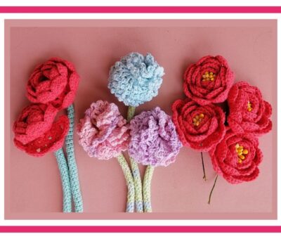 Bloemen haken boek haakboek