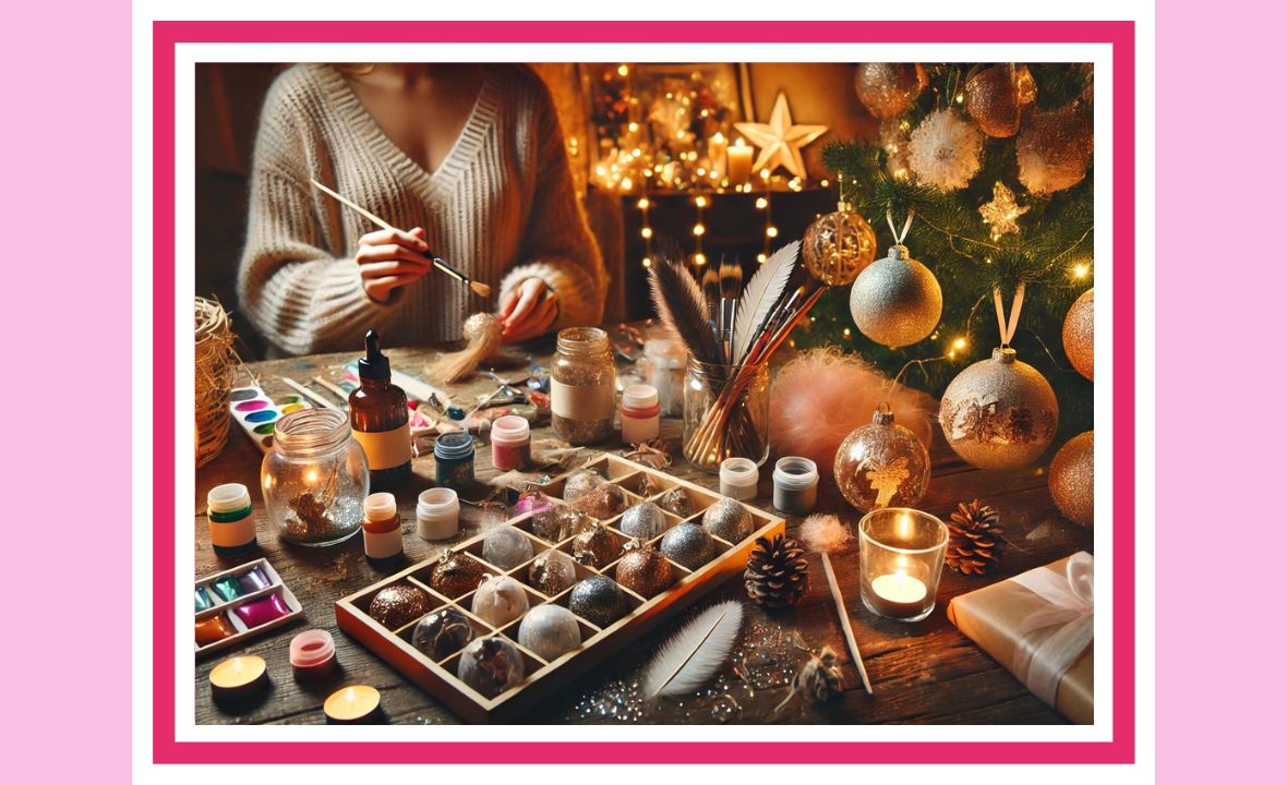 Kerstballen maken
