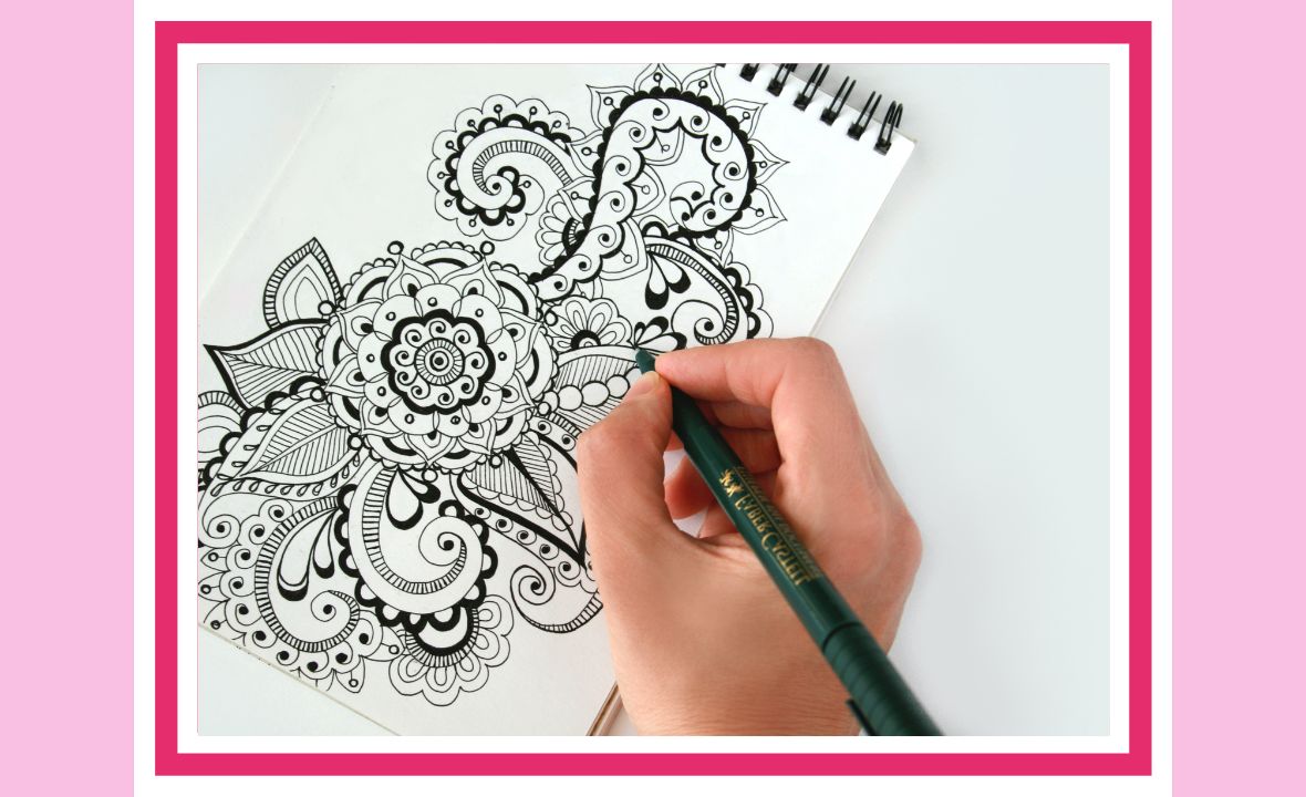 Zentangle tekenen