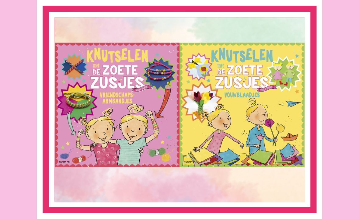 Knutselen met de zoete zusjes boekjes