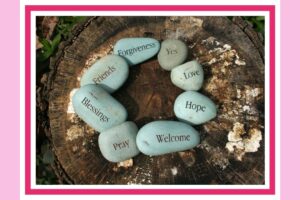 Teksten happy stones