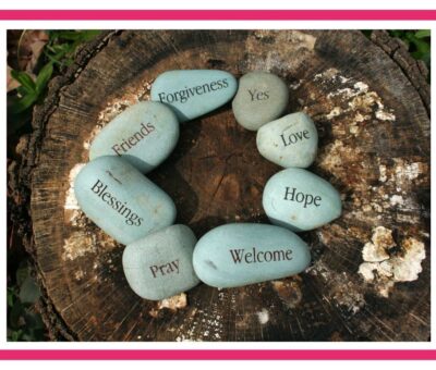 Teksten happy stones