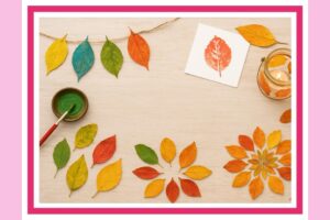 Knutselen met bladeren tips