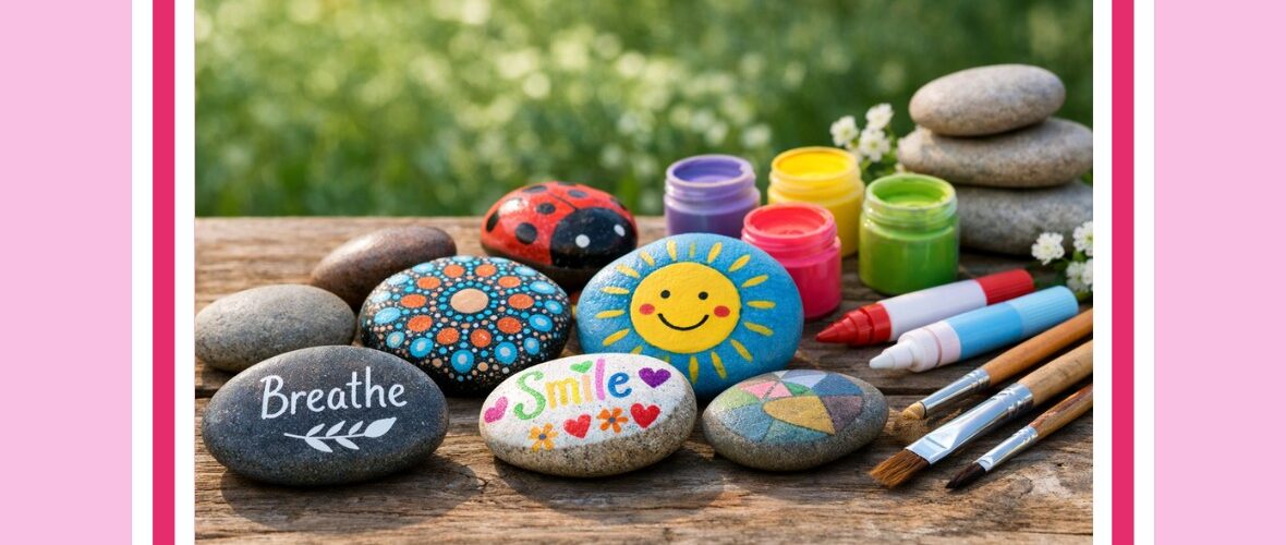 Happy stones maken ontspanning