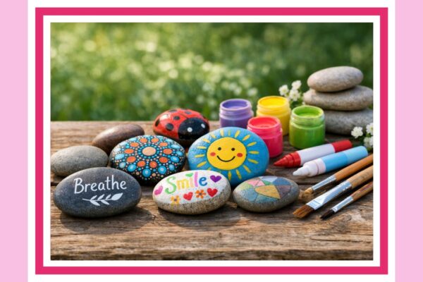 Happy stones maken ontspanning